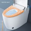 Smart Toilets with Heated Bidet Seat, Portable toilet with bidet built in AUTO Open&Close, Bidet toilet with Dryer and Warm Water,Tankless Toilet in 1