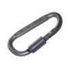 Aluminum D-Ring Locking Carabiner Light but Strong NOT for Climbing(Pack of 10)